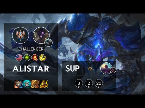 Alistar Support vs Braum - NA Challenger Patch 10.18