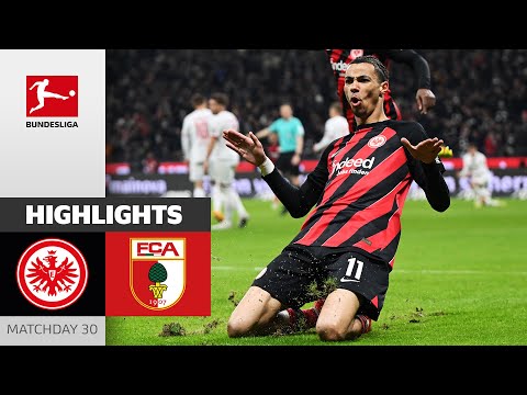 Resumen de Eintracht Frankfurt vs FC Augsburg Jornada 30