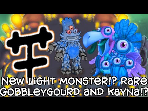 NEW LIGHT ELEMENT MONSTER!? (Plinko) Rare Gobbleygourd and Kayna!? | My Singing Monsters (Theories)