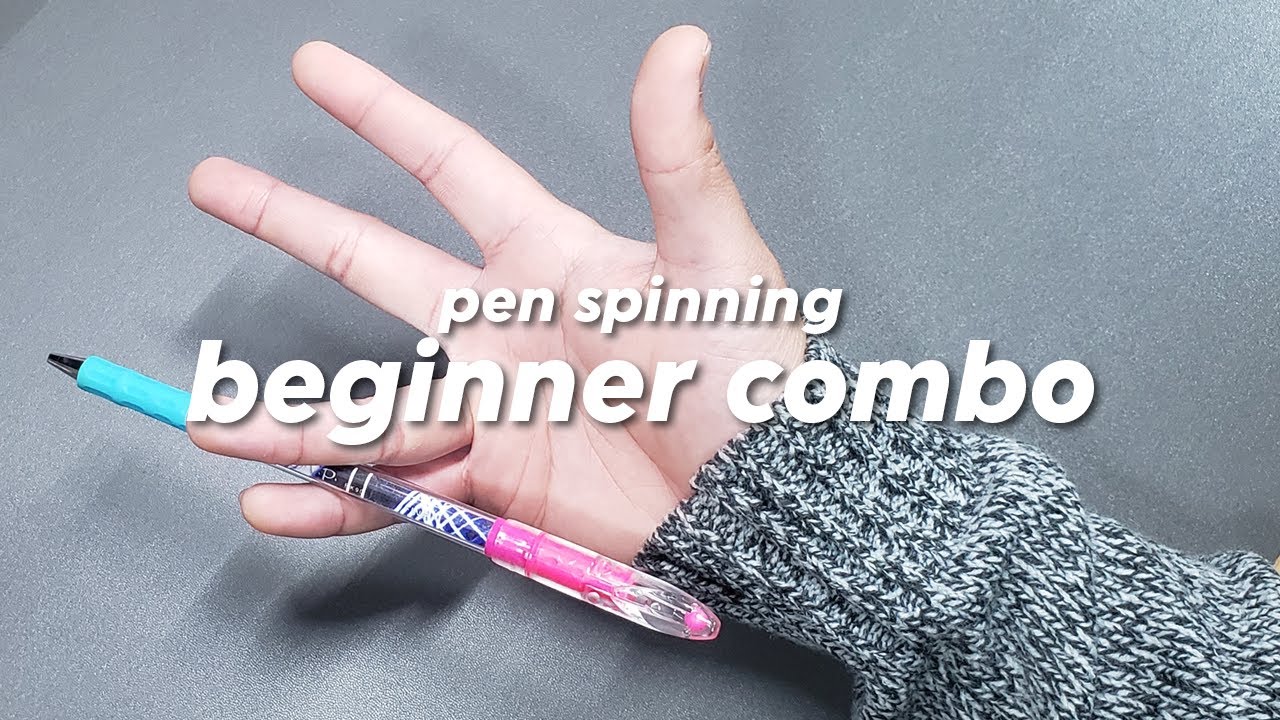 EASY Beginner Pen Spinning Combo Breakdown