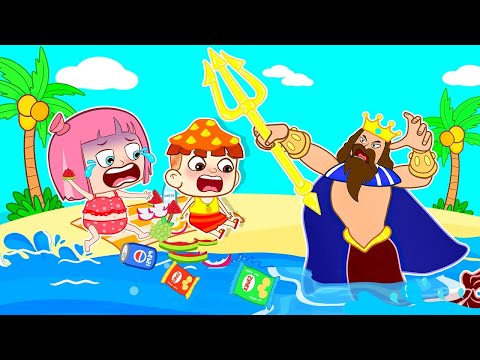 🏖 🏝 Uri and The Sea King's Fury 🗑 | Kids Cartoon | Animations for Children | for Kids