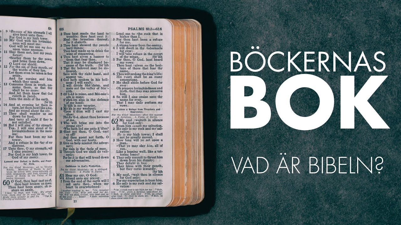 Böckernas Bok: Vad är bibeln?
