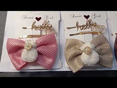 KIT COM 3 PEÇAS PRESILHA LAÇO TAMANHO:6CM