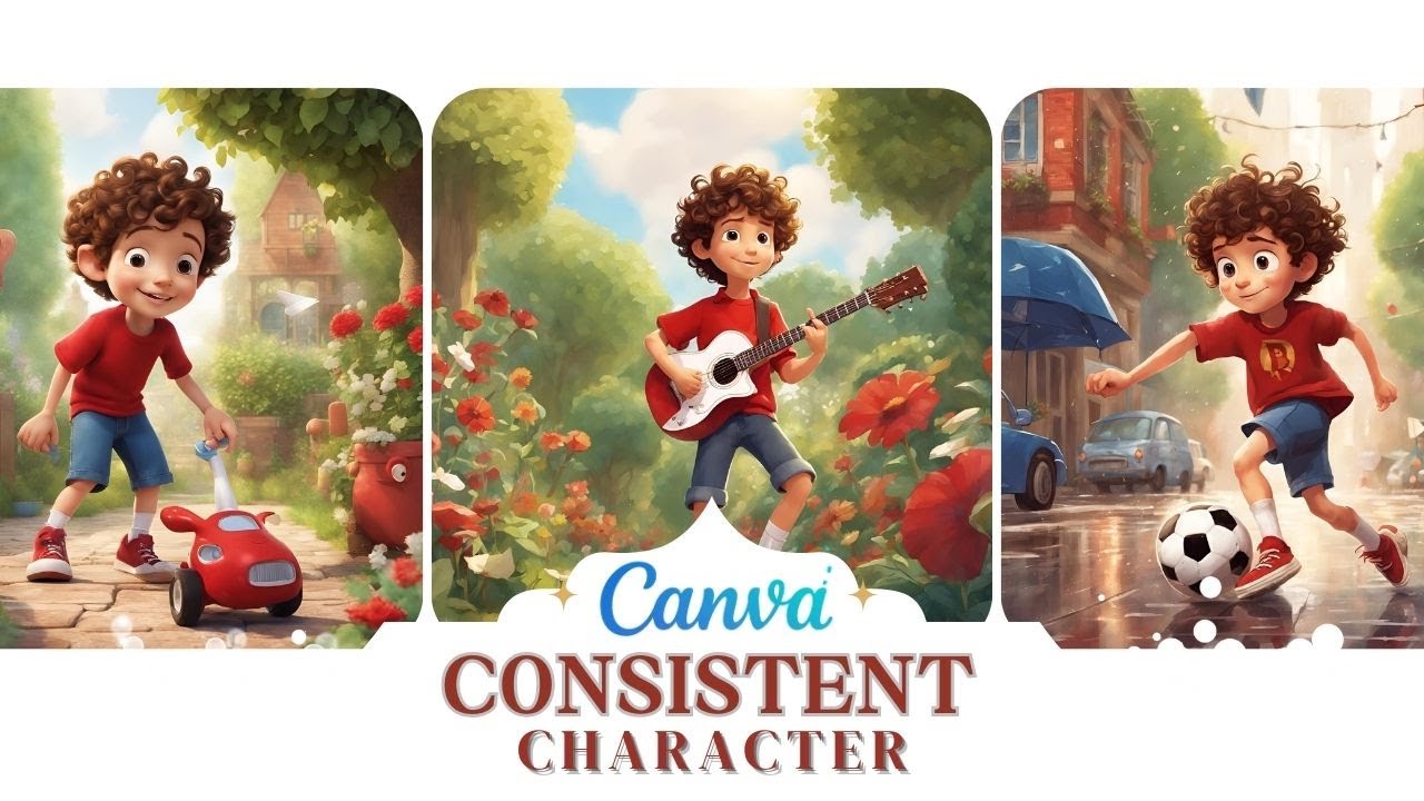 Create Consistent characters in Canva 🤫 in 30 seconds | For FREE