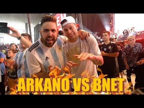 ARKANO VS BNET - FINAL INTERNACIONAL reacción con INVERT, FORCE, BEKAESH