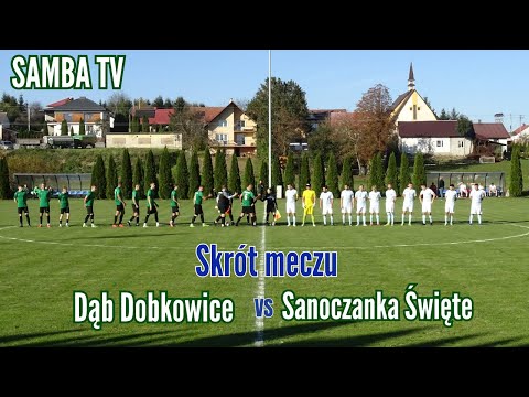 Skrót Dąb Dobkowice 3:0 Sanoczanka Święte 20.10.2024
