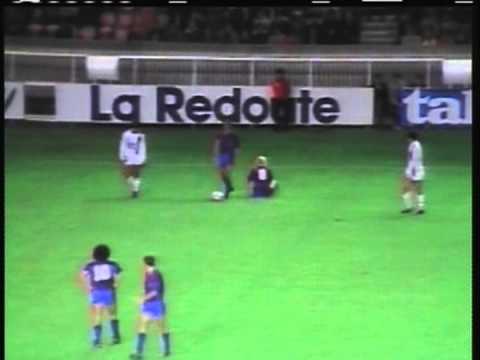 1982 (November 13) Paris St Germain (France) 1-Barcelona (Spain) 4 (Friendly)