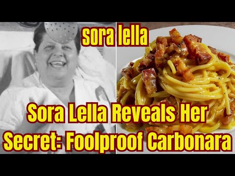 HOW to Create the Creamiest Carbonara in the World! (sora lella)