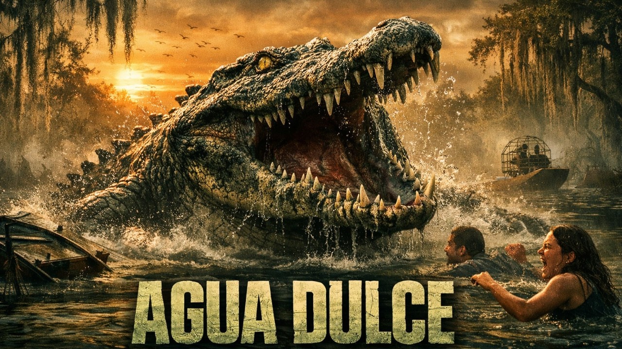 ¡ATAQUE DEL COCODRILO! Veinteañeros Atrapados en la Casa del Lago | Agua Dulce Película Completa