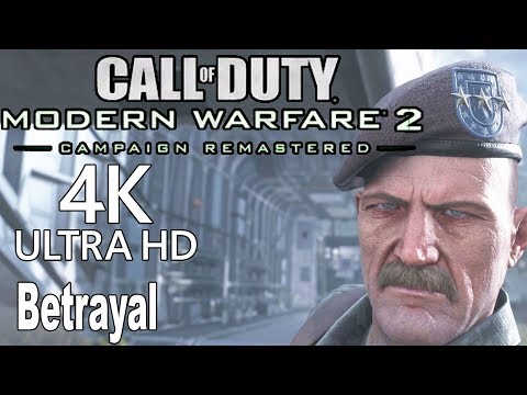 Call of Duty Modern Warfare 2 Remastered - Shepherd's Betrayal [4K]