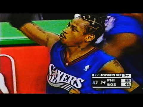 Allen Iverson - 76ers at Celtics November 20th 2000
