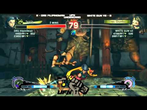 UFN FT5: WHITE GUN V2 (Ibuki) Vs. DRS filipin0man (Rose)