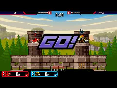 Genesis 4 - DolphinBrick Vs. CakeAssault - Top 8 Losers Side - Rivals of Aether