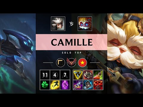 Camille Top vs Heimerdinger: Dominating - VN Grandmaster Patch 14.24