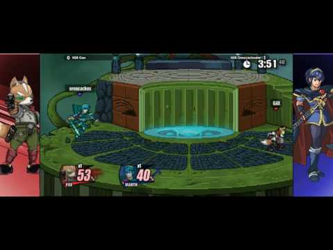 Smash Island Beta II - NSB Gax (Fox) vs NSB Oreocackester (Marth) Winners Semifinals