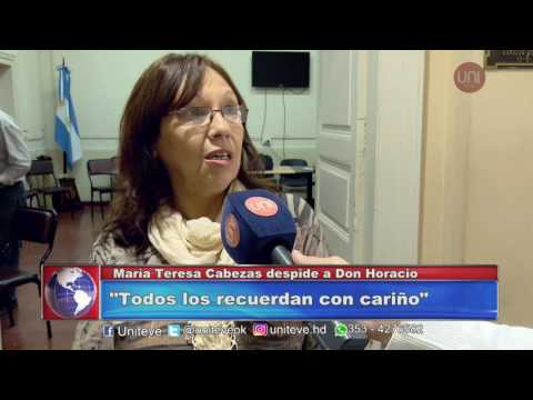 Adios a Horacio Cabezas