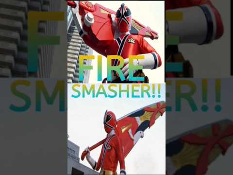 🔥 Fire Smasher – Red Ranger’s Ultimate Weapon ⚔️💥