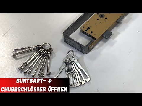Buntbartschlösser und Chubbschlösser /Zimmertür öffnen | TÜRÖFFNUNG |
