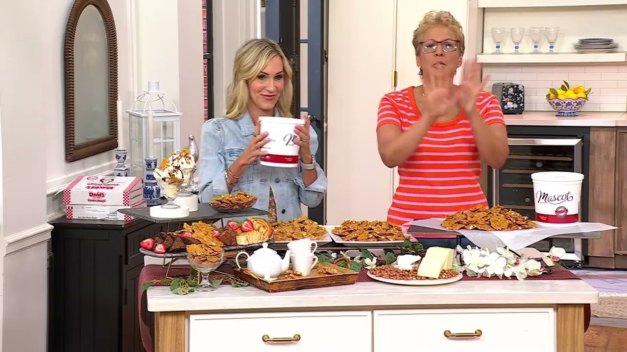 Mascot Shelling Company 2lb Tub of Premium Peanut Brittle on QVC
