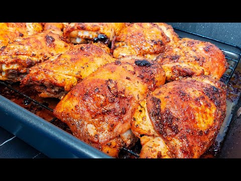The Secret to the Perfect Most Crispy Oven Baked Chicken Thighs Recipe Everytime