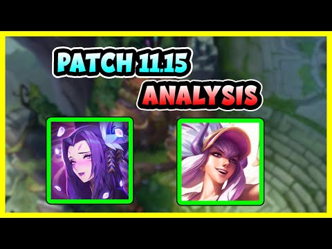 [Patch 11.15 Analysis] INSANE SYNDRA + CASSIO BUFFS MID LANE IS OP AGAIN!!