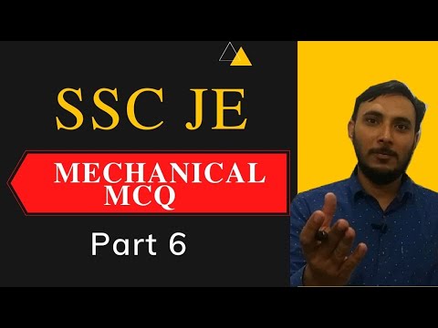 SSC JE Mechanical MCQ Part 1