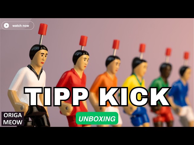 Vídeo relacionado con TIPP-KICK WM Classics Juego de 4 Jugadores con 4X pateadores I Diversión con Las Figuras de fútbol I Accesorios