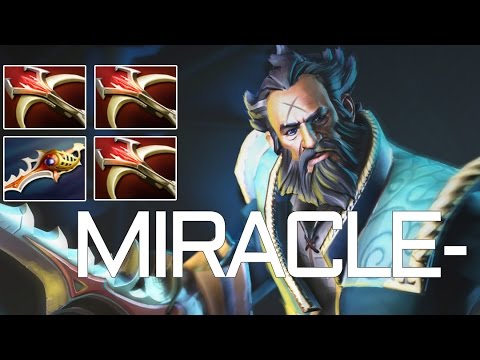 Miracle- EPIC 3x DAEDALUS CRIT KUNKKA Dota 2