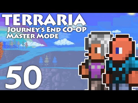 Terraria Master Mode Co-op // Episode 50 - Total Eclipse of the Beetle