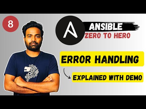 Day-8 | Error Handling in Ansible Playbooks | Demo included
