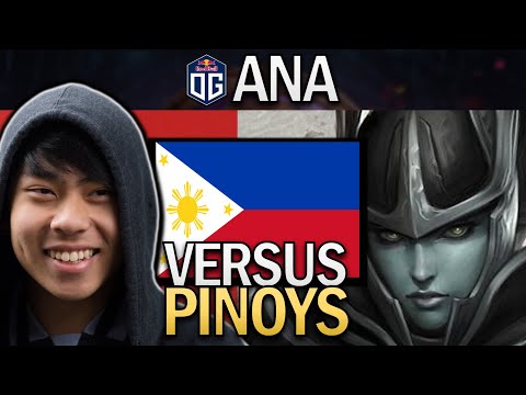 OG.ANA PHANTOM ASSASSIN VERSUS PINOYS - DOTA 2 7.30 GAMEPLAY
