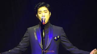 190112 Non t&#39;amo più 박상돈 (단독 콘서트 인사)
