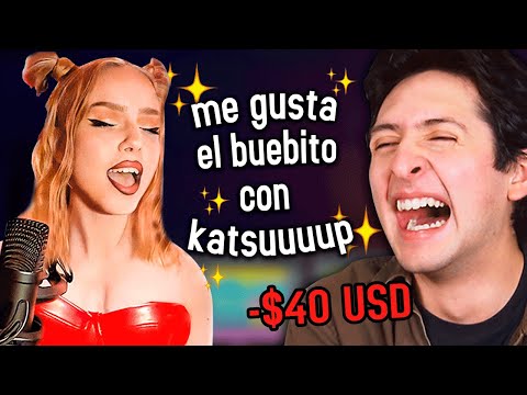 I pay singers to sing random things