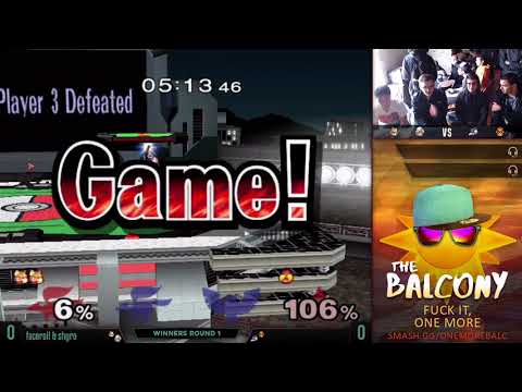 One More Balc (Melee) - Doubles Winners Q ft. Faceroll & Shoyo VS Compa & pog0