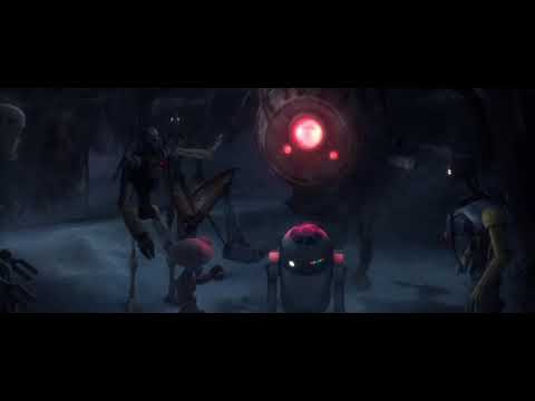 Star Wars The Clone Wars - R2-D2 repairs Junk Droids and they agree to help