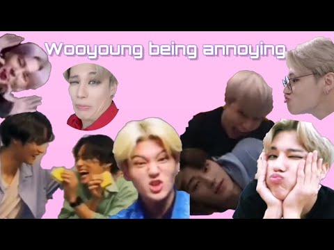Wooyoung annoying everyone for 10 minutes straight