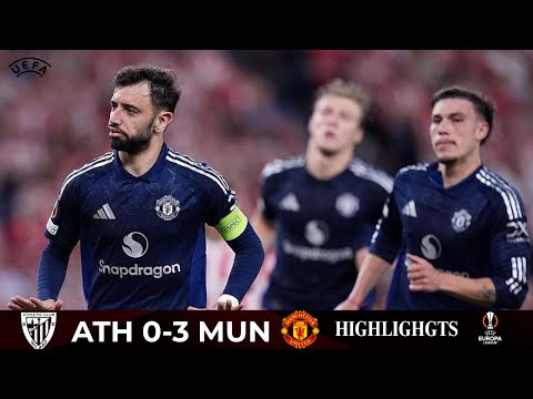 Athletic Club vs Manchester United 0-3 | Europa League Semi-Final 1st Leg Highlights 2025