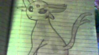 preview picture of video 'My Eeveelutions Drawings'