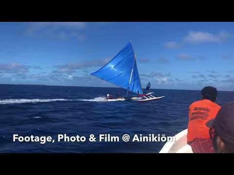 Marshall Islands  : Flying Traditional Marshallese Proa