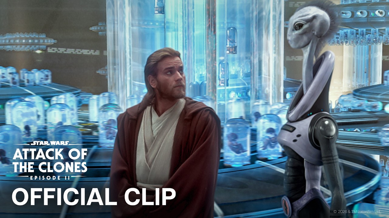 Miniature de la vidéo Obi-Wan Discovers The Clone Army on Kamino - Official Clip du film Star Wars, épisode II - L'Attaque des clones