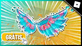 FÁCIL! COMO PEGAR ITEM ASAS BRILHANTES GRÁTIS NO ROBLOX | PARAÍSO SP