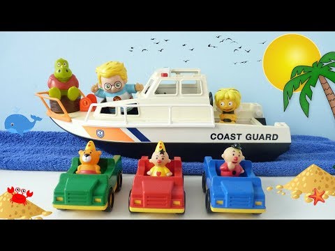 BUMBA speelt doktertje - Verstoppertje spelen - Bumba en zijn vriendjes varen mee met de boot