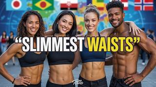 Top 10 Countries with the Thinnest Female Waistlines!