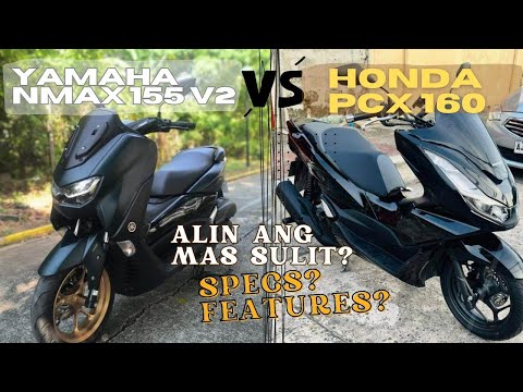 Yamaha Nmax 155 V2 2023 vs Honda PCX 160 2023, Alin ang mas sulit? Usapang SPECS/FEATURES