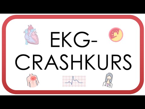 ECG Crash Course - Evaluation in under 10 minutes (AV block, atrial fibrillation, STEMI, pericard...