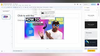How to crop images to circle Shape in Google Slides