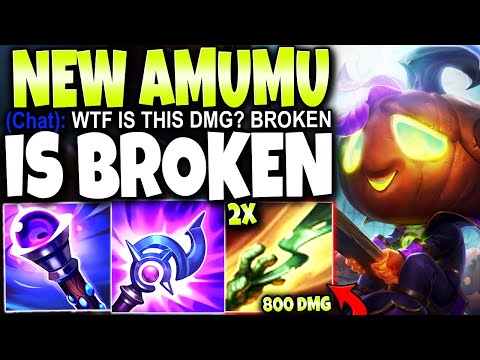 Amumu is FINALLY HAPPY! New Amumu Top Lane BUFFS made him BEYOND BROKEN 🔥 LoL Max Pen Amumu Gameplay