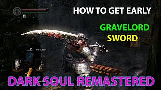 Dark Souls Remastered: How To Get Nito Gravelord Sword in 5 Minutes (Early Game).