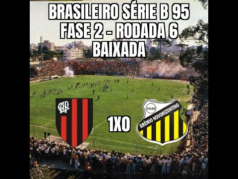 Brasileiro Série B 95 - 2ª Fase - 6ª Rodada - Atlético 1x0 Novorizontino