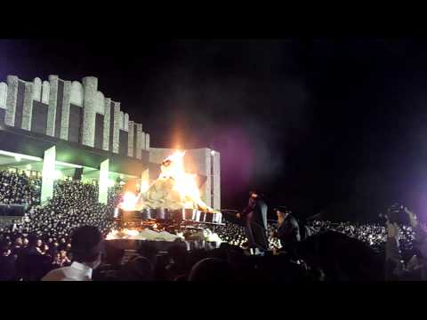 LAG B'Omer 2012 in Kiryas Joel, NY @ the Main Satmer Shul.